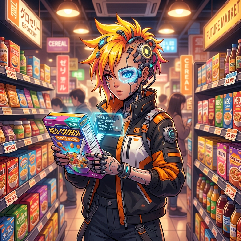 P2P Grocery Optimization Character